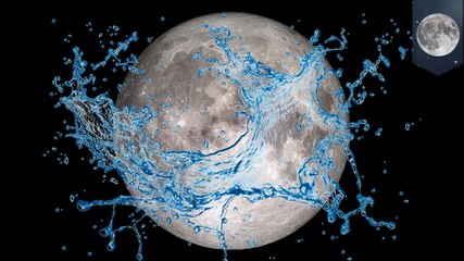 The moon may be packed full of water, new study says