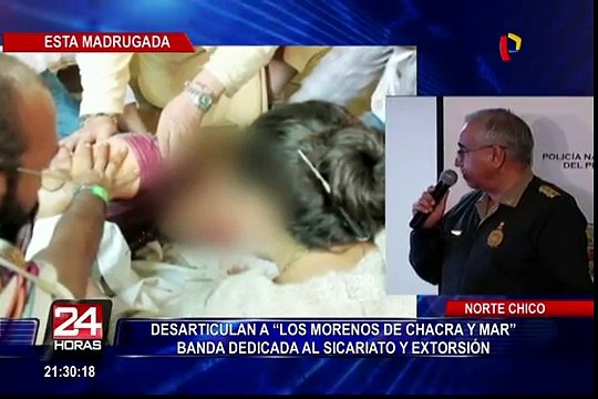 Capturan a tres presuntos cabecillas de banda criminal 'Los Morenos de Chacra y Mar'