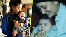 Kareena Kapoor IRRITATES Taimur Ali Khan With Her Kisses | Saif Ali Khan Dislikes It