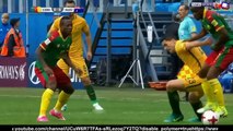 منتخب الكاميرون و منتخب استراليا في بطوله  كاس القارات 22_6_2017