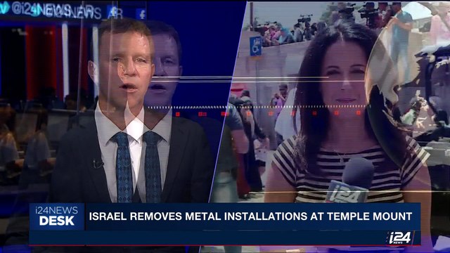 i24NEWS DESK | Grand Mufti to Muslims: return to Al-Aqsa | Thursday, July 27th 2017