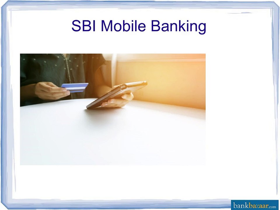 SBI Mobile Banking - Do's and Don'ts