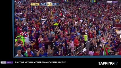 Neymar offre la victoire au FC Barcelone contre Manchester United (Vidéo)