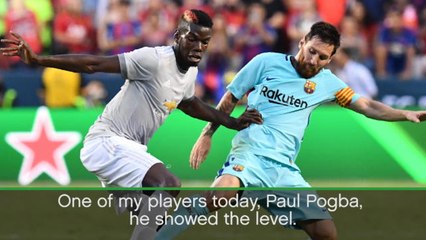 Descargar video: Pogba on par with Neymar, Messi, Ronaldo and co. - Mourinho