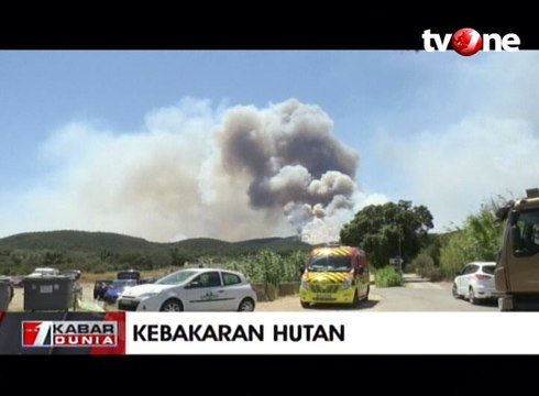 Kebakaran Hutan di Prancis, Ribuan Wisatawan Dievakuasi