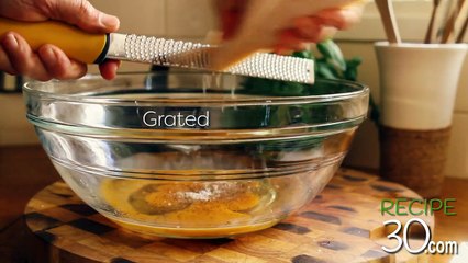 Recipe30 -  Spaghetti frittata carbonara style with Parmesan cheese and pancetta.