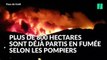 Les impressionnantes images du nouvel incendie près de Bormes Les Mimosas