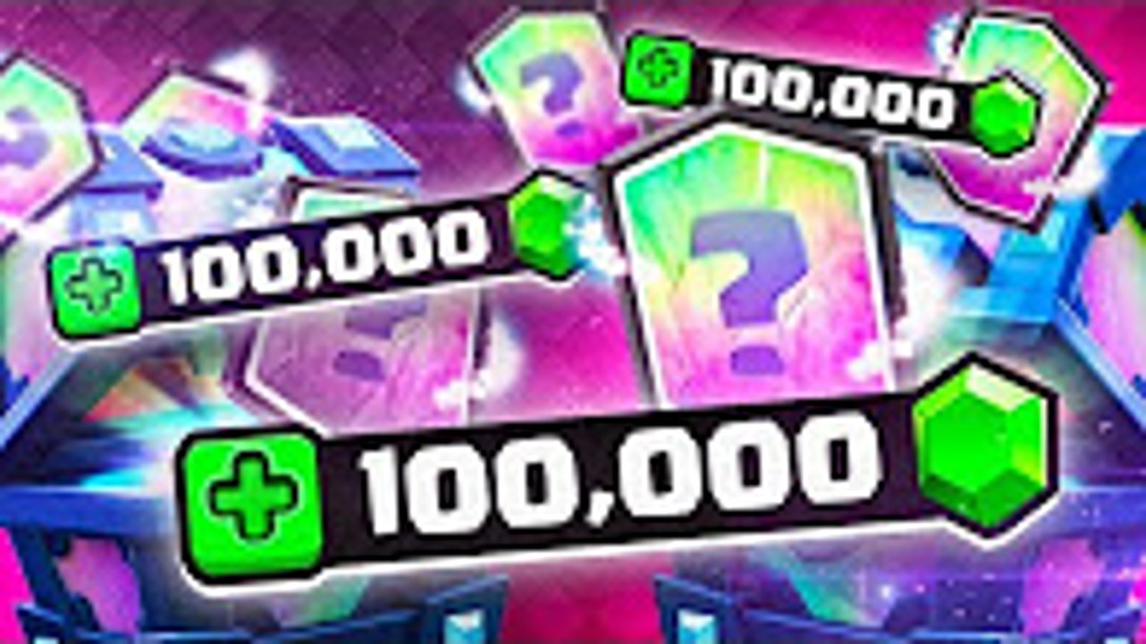KWEBBELKOP-MASSIVE 100,000 GEM SPENDING SPREE! (Clash Royale)