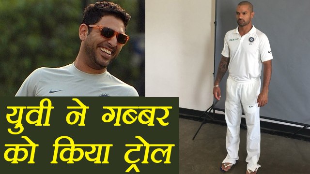 Yuvraj Singh Trolled Shikhar Dhawan; Know Why । वनइंडिया हिंदी