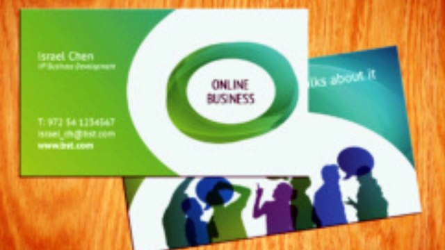 כרטיסי ביקור מעוצבים - 1PRINT בית דפוס מקצועי