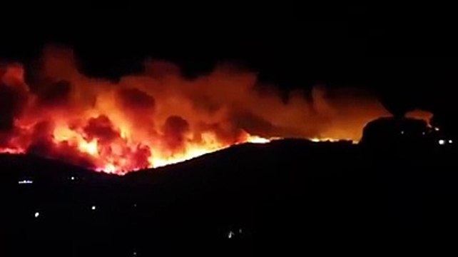 Vidéo : de gigantesques flammes sur les hauteurs de Bormes-les-Mimosas