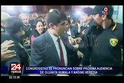 Congresistas cuestionan audiencia de apelación de Humala y Heredia