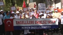 Ankara'da Engelli Vatandaşlardan 'Atama' Eylemi