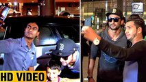 Sushant Singh Rajput Clicks Selfies With Fans And Little Kids At The Airport