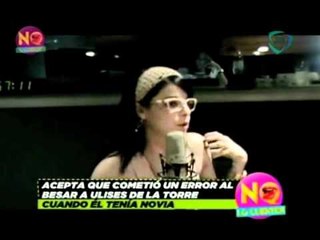 No lo cuentes Violeta Isfel habla del beso con Ulises de la Torre.