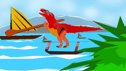 Funny Dinosaurs for Children 2017 - Dinosaurs Cartoons for Kids 2017 - Dinosaurs VS Shark 1