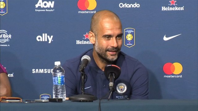 Manchester City's Pep Guardiola says large transfer fees are here to stay