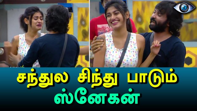 Bigg Boss Tamil, Oviya army gets angry with Snehan-Filmibeat Tamil