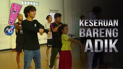 Keseruan Bastian Steel dan Romaria Latihan Dance - Cumicam 26 Juli 2017