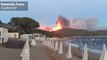 Incendies : des vidéos amateurs montrent l'ampleur des dégâts