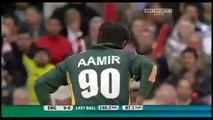 Muhammad Amir first ever wicket in International Career