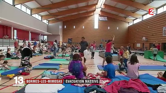 Bormes-les-Mimosas : l'incendie conduit à une évacuation massive