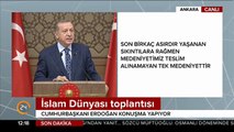 Cumhurbaşkanı Erdoğan: Bizim dinimiz cehaleti emretmiyor!
