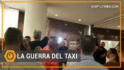 La guerra del Taxi: asalto a la dirección general de Transportes de Barcelona | Sinfiltros.com