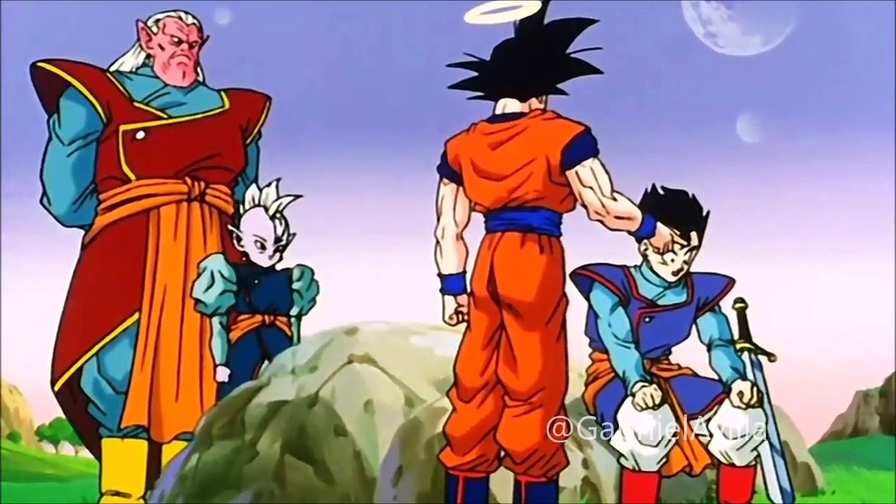 DRAGON BALL Z - Goku usando a Espada Z [HD] PT-BR