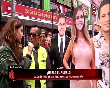 ¿Brunella Horna mantiene una relación con el congresista Richard Acuña?