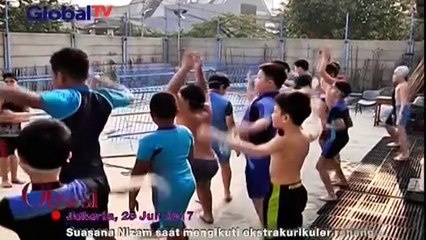 Nizam Ikuti Ekskul Renang