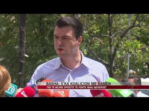 Basha: S’ka koalicion me Ramën - News, Lajme - Vizion Plus