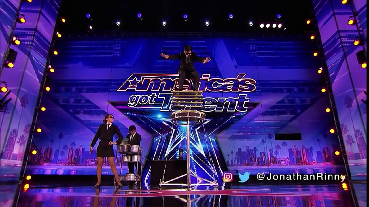 Jonathan Rinny Chats About His Dangerous Rolla Bolla Act - America's Got Talent 2017