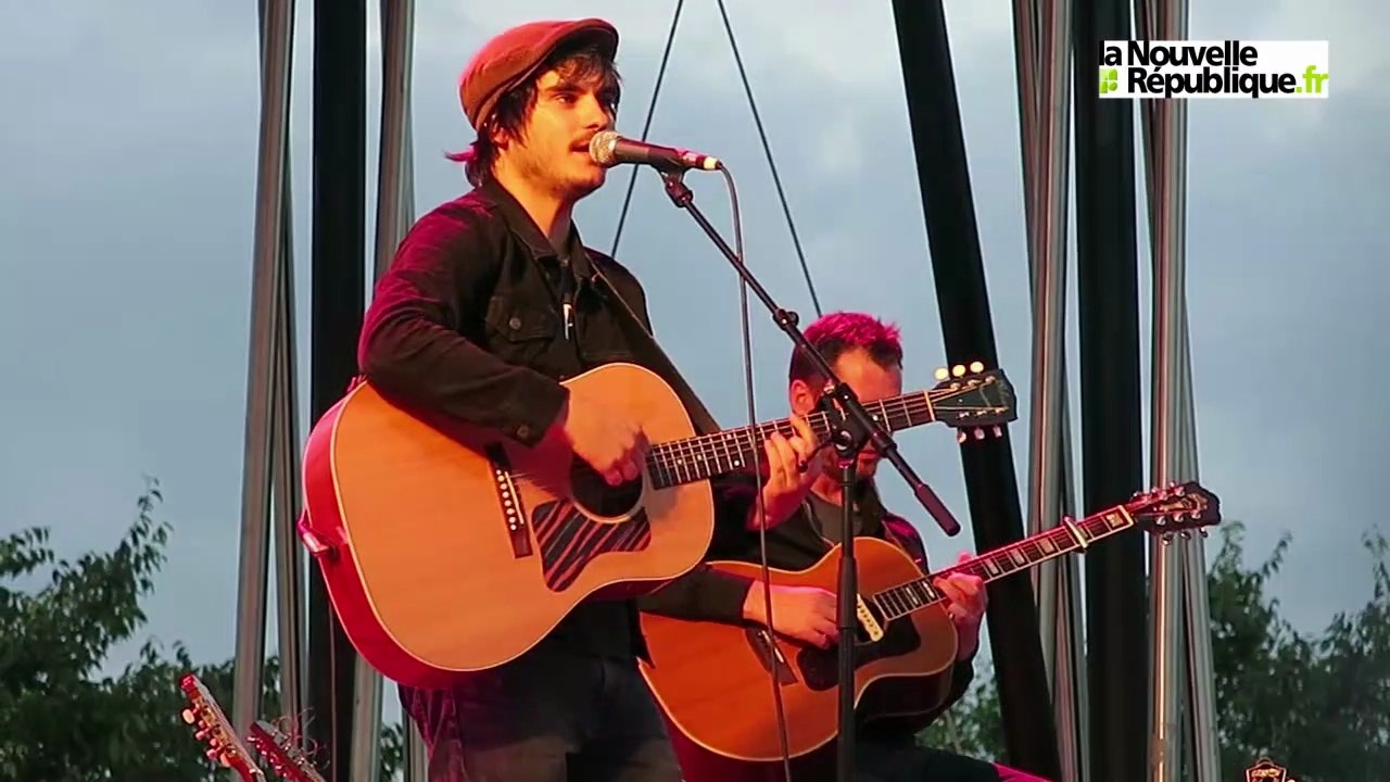 VIDEO. Issoudun : Gauvain Sers en concert aux Mardis de l'été