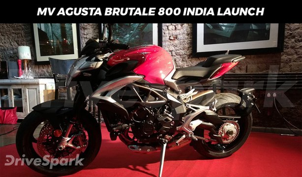 MV Agusta Brutale Launched In India - DriveSpark