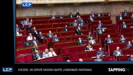Assemblée nationale : un député crie au scandale et quitte l'hémicycle (vidéo)