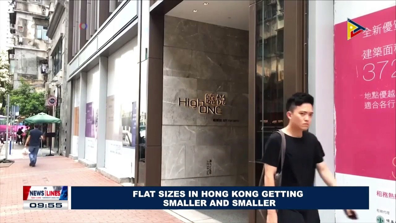 GLOBAL NEWS: Flat sizes in Hong Kong getting sm...