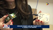 GLOBAL NEWS: Origami robot can be folded into a variety of shapes