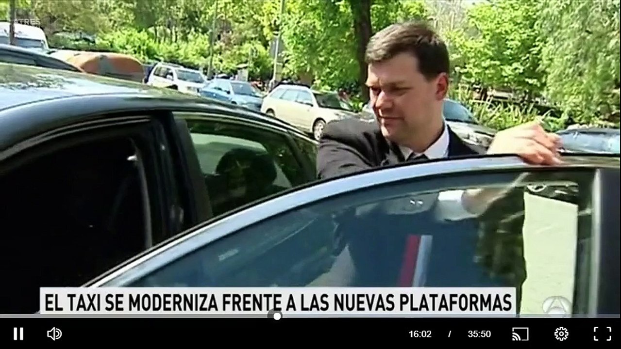 PIDETAXI EN ANTENA 3 INFORMATIVOS