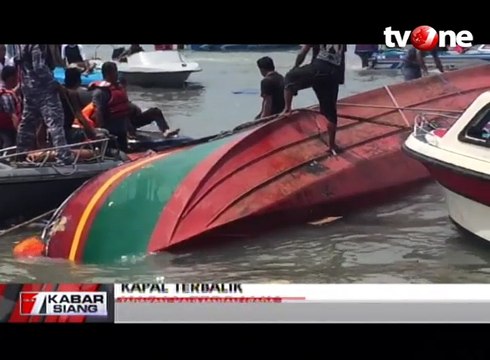 Kapal Terbalik, Delapan Penumpang Tewas