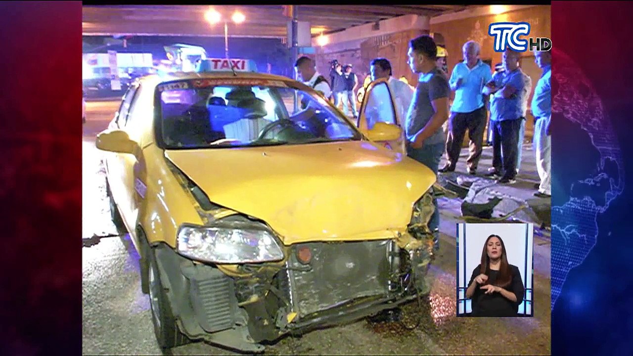Cinco personas resultaron con golpes y lesiones en un accidente