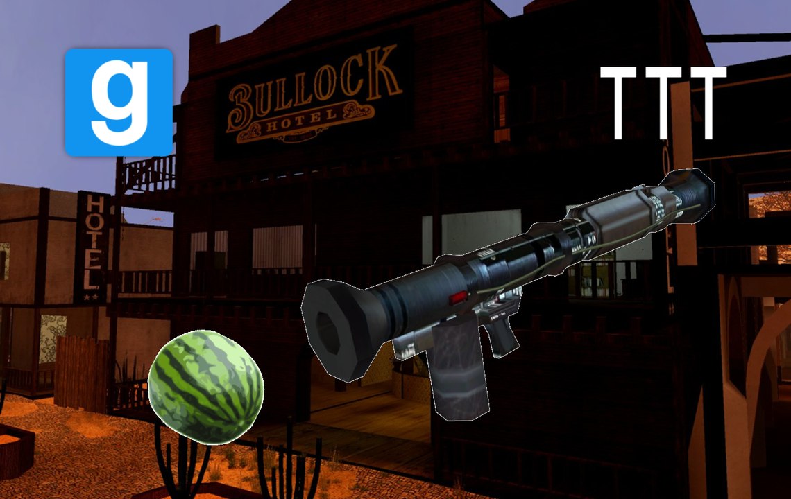 GMod: TTT - Surprise Melon Launcher