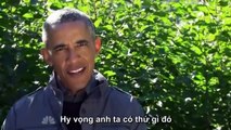 Thử thách bản năng sinh tồn nơi hoang dã cùng tổng thống Mỹ OBAMA