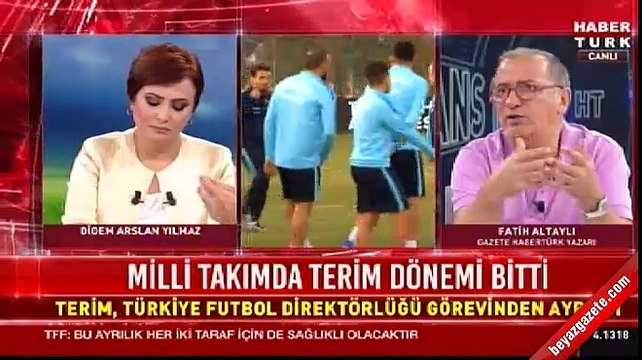 Fatih Altaylı'dan Fatih Terim açıklaması