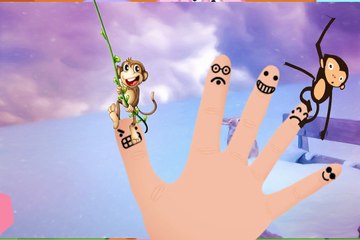 Curious George - The Finger Family Song (Curious George Cartoon)