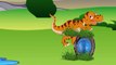 Dinosaurs Vs Elephant Cartoons For Children - Funny Animals Cartoons For Kids - Monkey For Kids