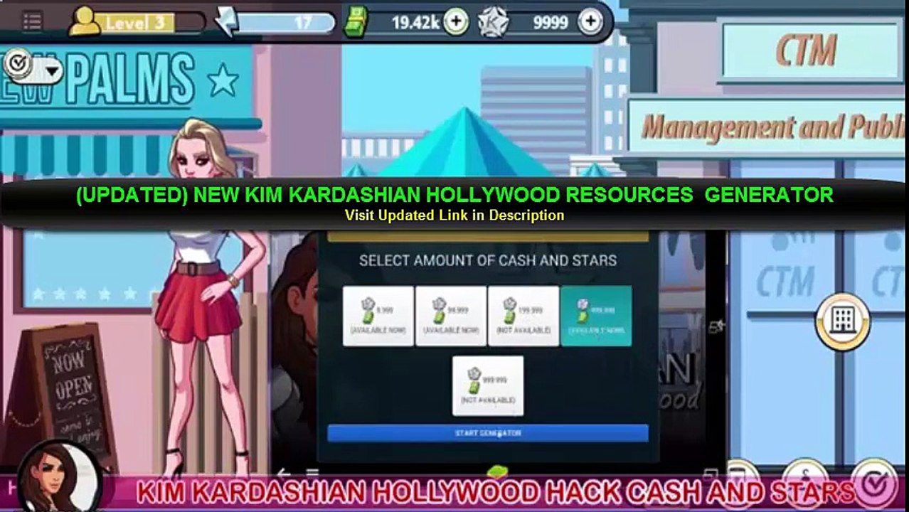 Kim Kardashian Hollywood Hacking tool Generate Unlimited Stars and Cash 1