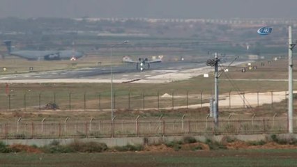 İncirlik Hava Üssü'nde Askeri Hava Hareketliliği