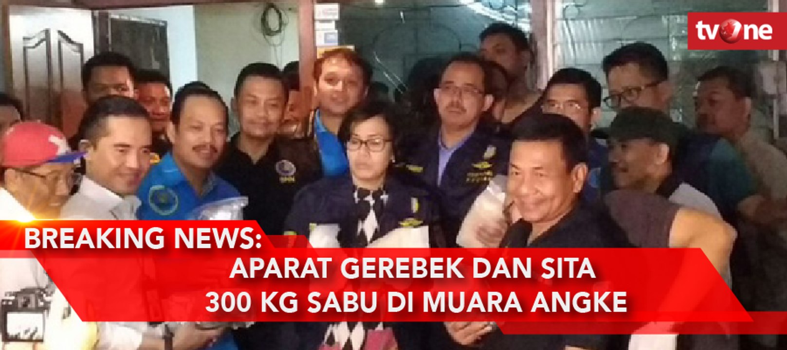 Aparat Gerebek dan Sita 300 Kg Sabu di Muara Karang