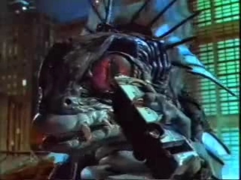 Snickerzilla Ravages City (Animal Makers Monster Suit)